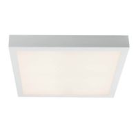 Plafon LAMPA sufitowa NOMI 8451 Shilo metalowa OPRAWA kwadratowa LED 23W 4000K plafoniera biała