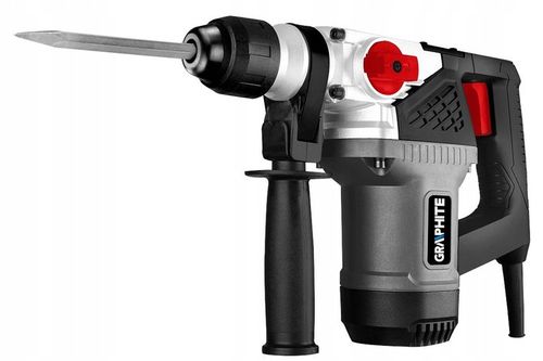 GRAPHITE Młot udarowy SDS+ 900W, walizka UDAR 58G860 na Arena.pl