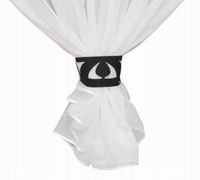 Ozdoba opaska ażur uchwyt do upięcia dekor 9x41 cm