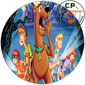 Opłatek na tort - Scoobie Doo