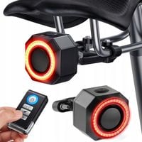 Alarm Rowerowy Antykradzieżowy na Pilota z Pilotem do Roweru Elektrycznego