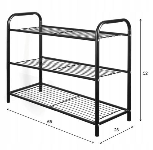 SZAFKA NA BUTY PÓŁKA REGAŁ STOJAK OBUWIE SOLIDNA METALOWA SOLIDNA na Arena.pl