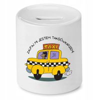Skarbonka Dla Taksówkarza Zaufaj Mi Jestem Z Nadrukiem Ze Zdjęciem