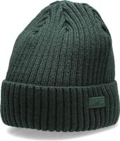 Czapka Męska Zimowa 4F H4Z22-Cam009 - Khaki