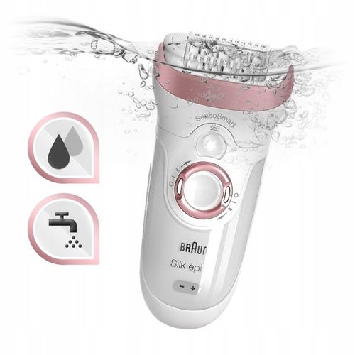DEPILATOR BRAUN Silk-epil 9 GOLARKA DAMSKA TRYMER DO BIKINI TWARZY NÓG 5w1 na Arena.pl