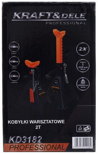 kobyłki samochodowe 2t 280-428mm kd3182 na Arena.pl