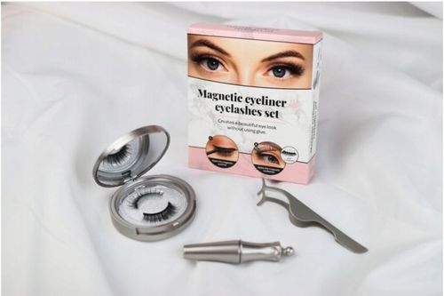 Rzęsy magnetyczne długie + eyeliner +pęseta na Arena.pl