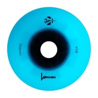 Zestaw 3 kółek Luminous 100mm/85A Blue Ocean Glow LED