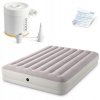 MATERAC DMUCHANY WELUR 203x152 + POMPKA INTEX 64179