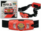LATARKA CZOŁOWA YATO 500lm AKUMULATOROWA LI-ION 3,7V 1000mAh IP44