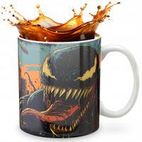 KUBEK 330ml GRAFIKA PREZENT ŚWIĘTA WZÓR - FILM SPIDER MAN VENOM + IMIĘ