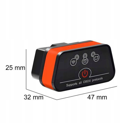 INTERFEJS DIAGNOSTYCZNY OBD2 BLUETOOTH TESTER ANDROID iOS WINDOWS POLSKI na Arena.pl