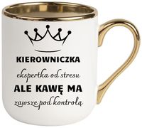 Kubek PREMIUM śmieszny prezent dla KIEROWNICZKI ekskluzywny upominek