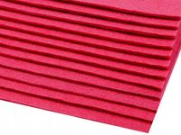 Filc 3 mm 20 x 30 Różowy neonowy 2szt.