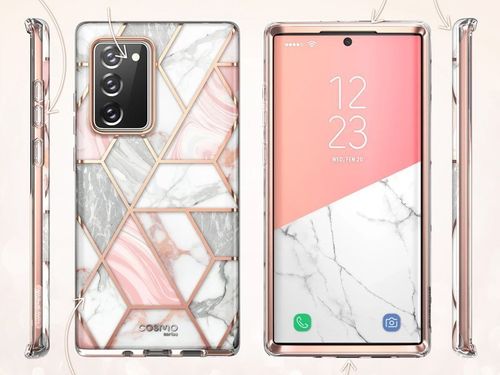 Etui Supcase Cosmo do Samsung Galaxy Note 20 Marble Pink na Arena.pl