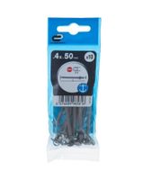 Śruba 4x50mm metryczny skok gwintu 10 szt. łeb kulisty fra