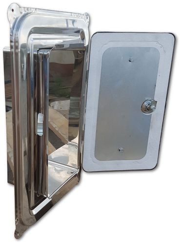 Drzwiczki kominowe do wyczystki 13/26 rewizyjne inox kwas izolowane na Arena.pl