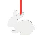 Zawieszka z płyty pilśniowej 3 mm do sublimacji - Króliczek