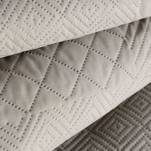 Narzuta dekoracyjna BONI-5 170x210 patchwork srebrna na Arena.pl