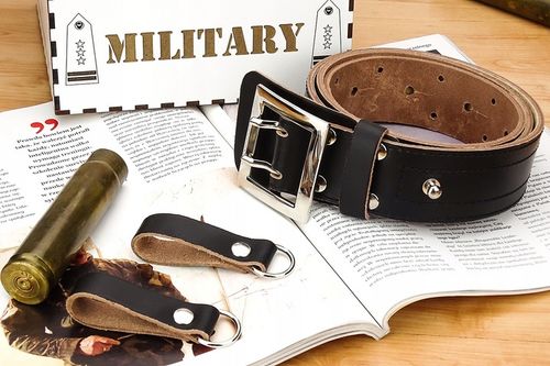 Pasek Męski Szeroki Pas wojskowy Gracio + GRATIS na Arena.pl