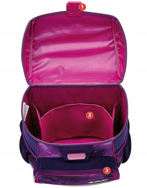 TORNISTER PLECAK SZKOLNY HERLITZ LOOP KOSMOS KL1-3 zdjęcie 10