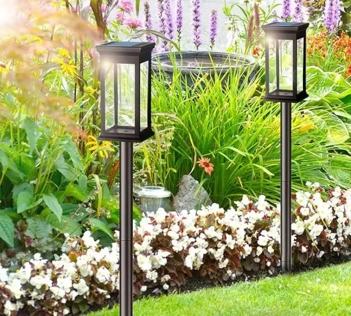 6x Lampa ogrodowa SOLARNA LED wbijana Latarnia Żarówka Filament 3000K SMD zdjęcie 6