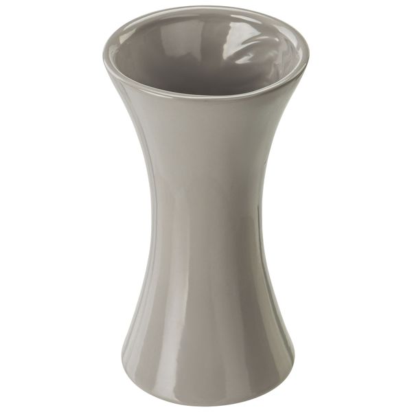 Wazon Ceramiczny Klepsydra  Szary flakon zdjęcie 3