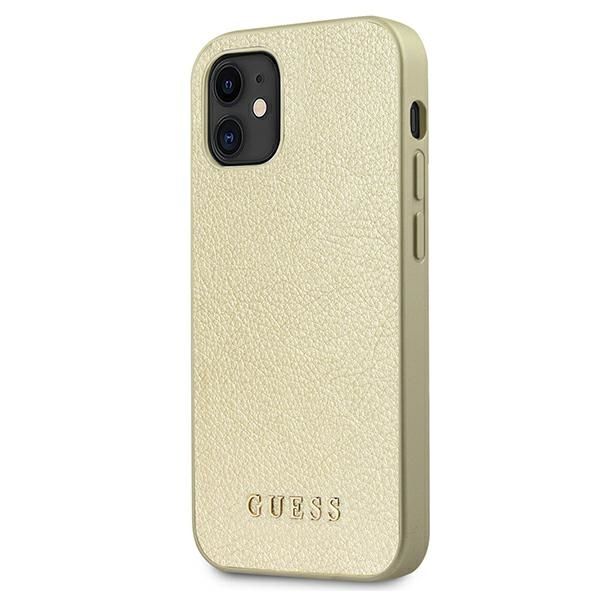 Etui Guess do iPhone 12 mini, Złoty zdjęcie 2