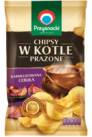 FELIX CHIPSY 125G KETTLE CEBULA KARMELIZOWANA