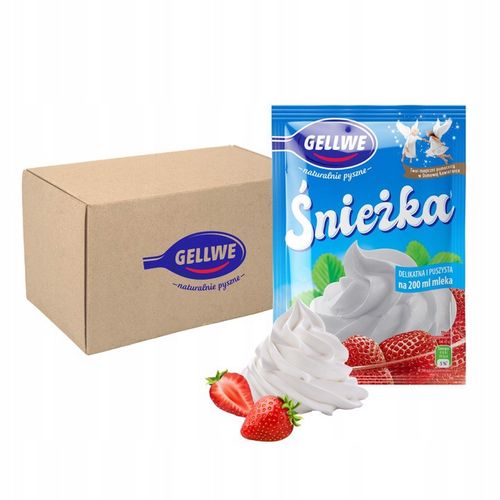 GELLWE Śnieżka deser w proszku 55 g x 20 sztuk na Arena.pl
