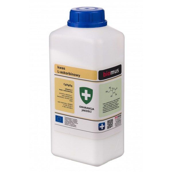 Witamina C Kwas L-askorbinowy 1kg BIOMUS zdjęcie 2