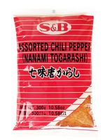 Japońska przyprawa w proszku shichimi togarashi (nanami togarashi) chilli mieszanka 7 przypraw s&b 300g