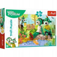 PUZZLE 30 TREFLIKI NAD STAWEM 18265