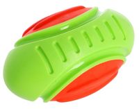 Piłka dla psa do aportowania zabawka dentystyczna Dingo Rugby 17cm Guma TPR