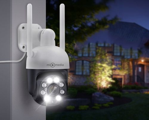 KAMERA ZEWNĘTRZNA OBROTOWA IP WiFi 4X ZOOM 4MPx 4MP DETEKCJA SMART HD ICSEE na Arena.pl