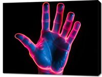Obraz 90x70cm Dotyk Przyszłości
