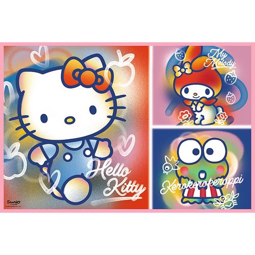 puzzle 2x200 hello kitty i przyjaciele 13336 na Arena.pl