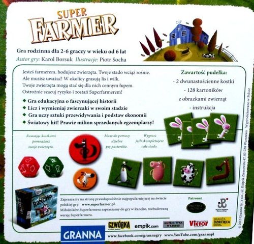 Granna Gra Super Farmer z Rancha na Arena.pl