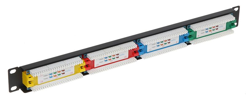 PATCH PANEL RJ-45 PP-24/RJ-KAT zdjęcie 5