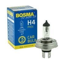 Żarówka H4 12V 60/55W P45 BOSMA *1451* - 1szt