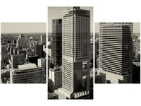 90X60CM OBRAZ WARSZAWA TRZY OBRAZY