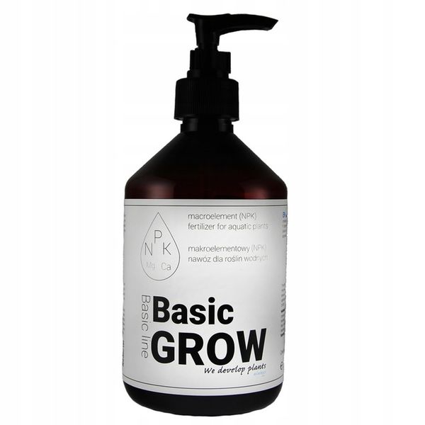 QualDrop Basic GROW 500 ml - makroelementowy NPK zdjęcie 2