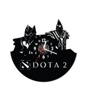 Zegar ścienny z płyty winylowej Gra - Dota 2 33.5