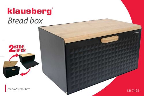 CHLEBAK DWUSTRONNY KLAUSBERG KB-7425 czarny mat na Arena.pl