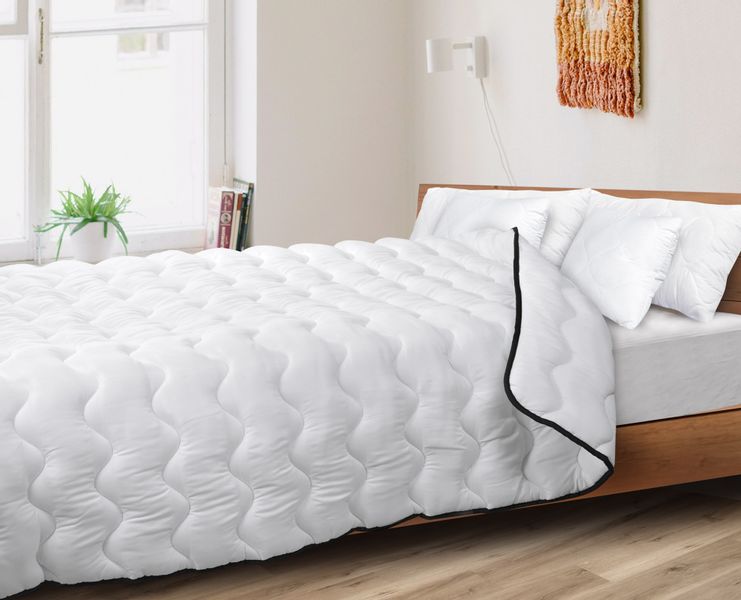 Kołdra 200X220 Cm Całoroczna Antyalergiczna Mikrofibra Silikon zdjęcie 3