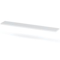 Półka Wisząca Ścienna Na Książki Dla Dzieci Biała Mat Hugo 100cm Salon