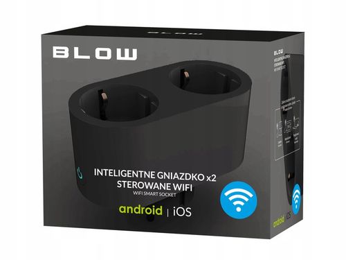 GNIAZDKO PODWÓJNE WiFi INTELIGENTNE TUYA WATOMIERZ PROGRAMATOR GNIAZDO 16A na Arena.pl
