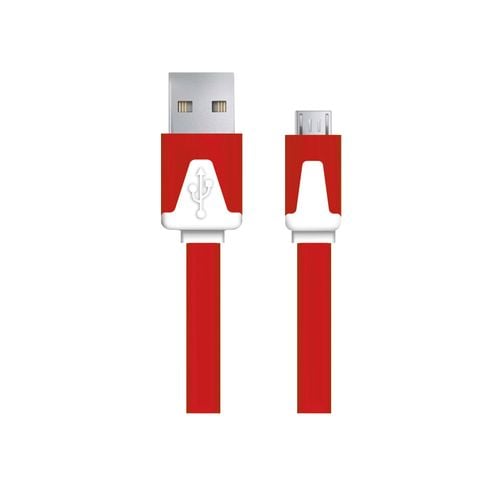 EB182R ESPERANZA KABEL MICRO USB 2.0 A-B M/M 1.8M PŁASKI CZERWONY na Arena.pl