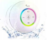 Głośnik przenośny wodoodporny LEICKE EP18141 DJ ROXXX SHOWER biały 10 W