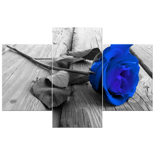 Obraz Płótno 90X60 Chabrowa Różyczka na Arena.pl